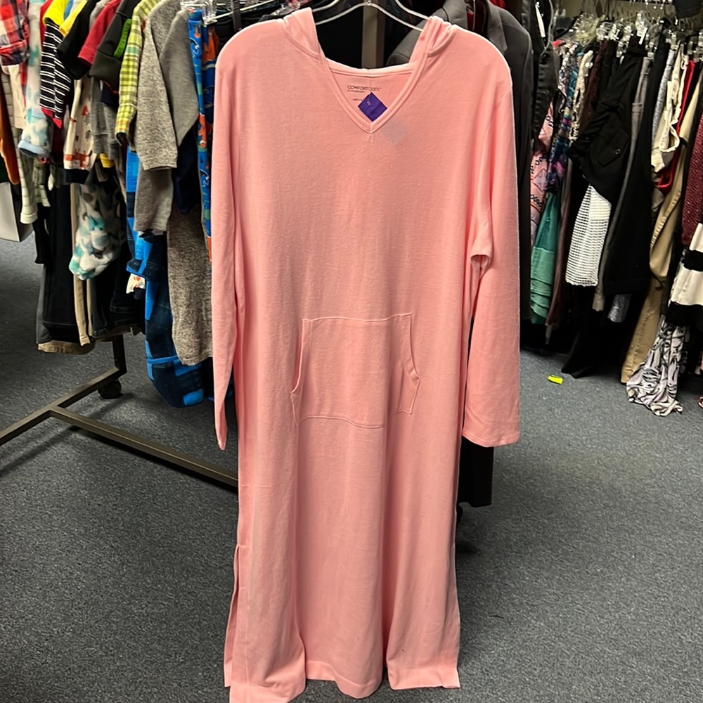 💜Comfort Code Cuddl Dudds Pink Nightgown XL